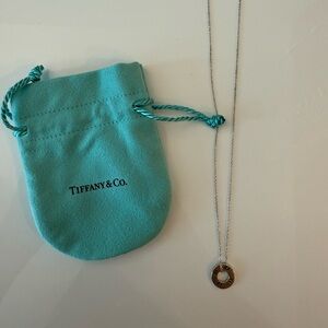 Tiffany & Co. Atlas Pierced Pendant Necklace